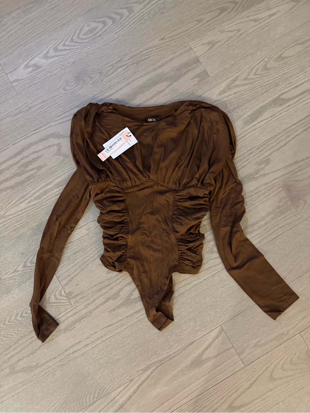 Brown bodysuit